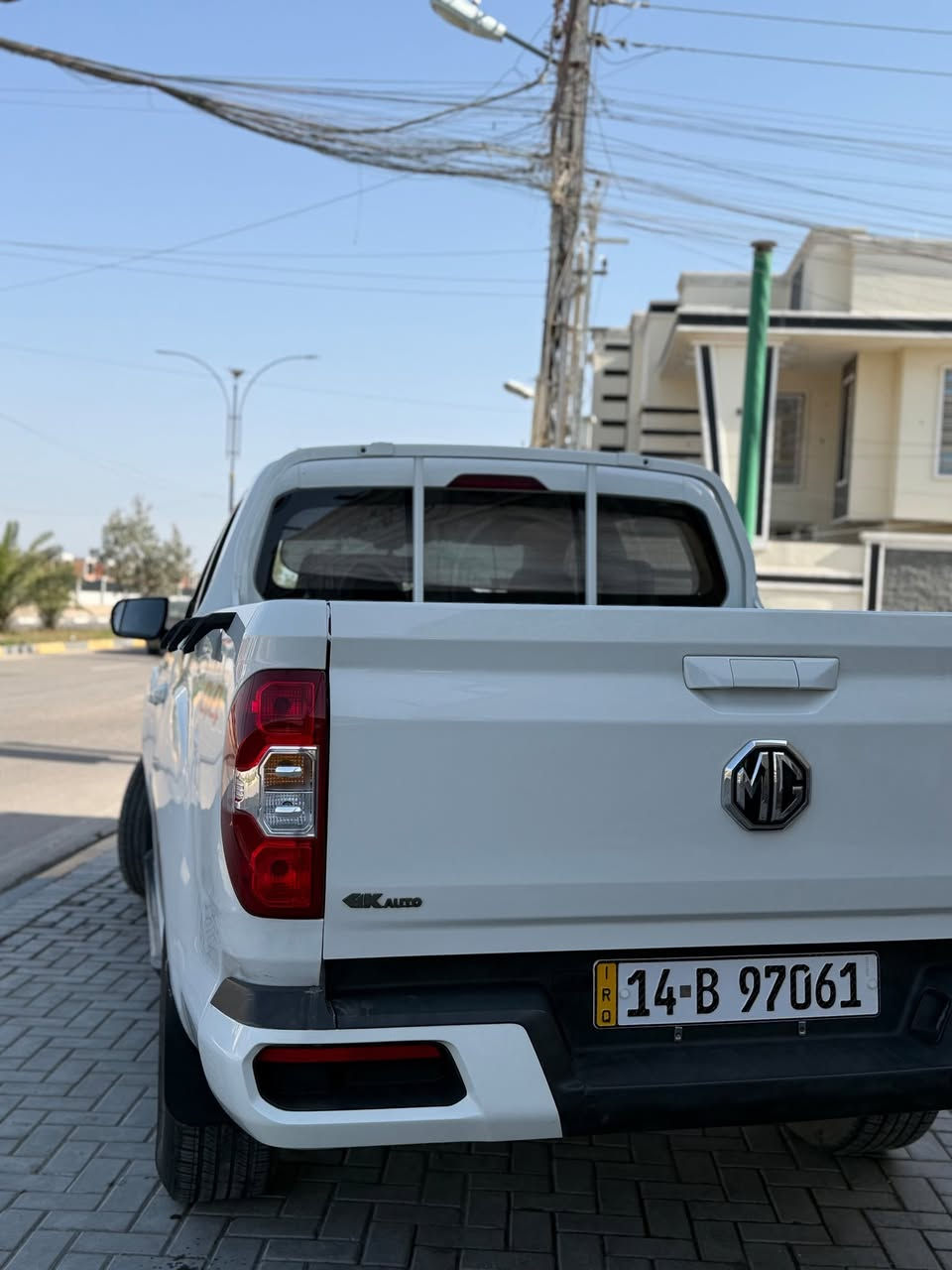 ام جي T60 2023 ( ديزل ) كاز فور ويل (4×4) كير عادي 6 نمر .رقم بصرة جديد حرة قبل شهر خلص ضمان الشركة وبعدهي تحت صيانه ودهن  الشركة. كير مكينه كفالة مبدل بيها بنيد من الشركة اصلي وبيها بارد صغير الباقي كله كفاله .ماشيه 56 الف ميل مكاني البصرة - ياسين خريبط . السعر 125$
للتواصل 
***********
