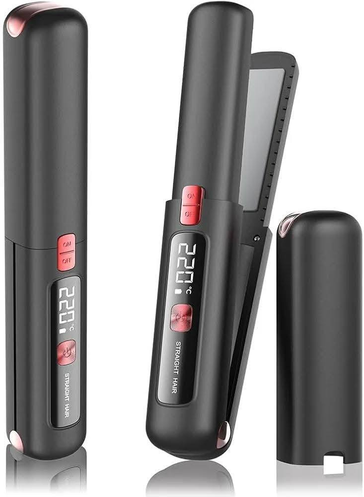 • كاوية شعر شحن تسريح وتمويج
• الطاقة: لاسلكية، تعمل ببطارية قابلة لإعادة الشحن بمنفذ USB.
• سعة البطارية: 4500 مللي أمبير.
• التسخين: ألواح سيراميك تسخن بسرعة (حوالي 10-30 ثانية).
• درجة الحرارة: تصل إلى 220 درجة مئوية 
• التصميم: مدمج وخفيف الوزن، يناسب حقيبة اليد.


**إذا كنت صاحب هذا الإعلان وتريد حذفه لأي سبب، رجاءا أرسل رسالة إلى الدعم الفني**