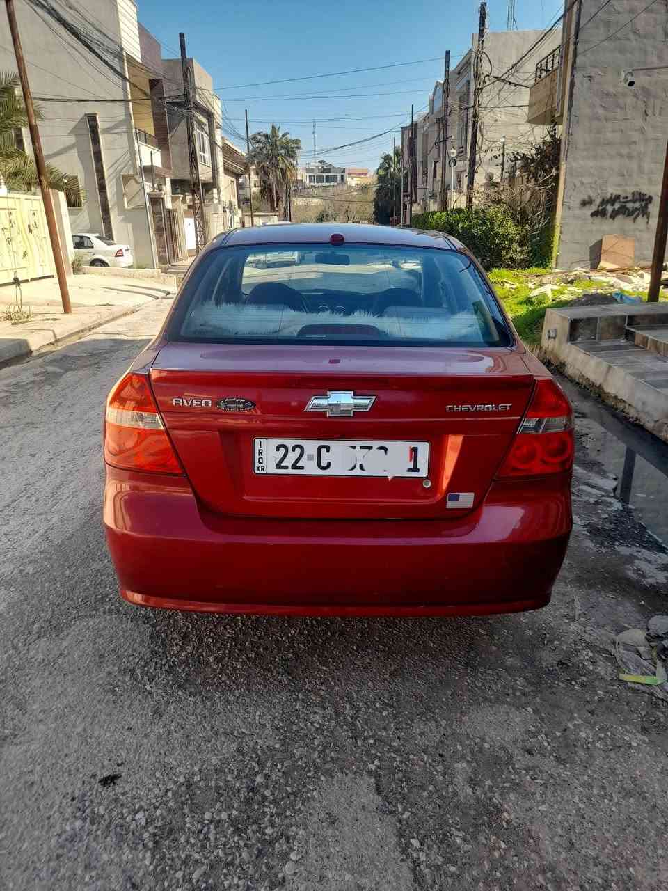 افيو ٢٠٠٧رقم اربيل مسطرة كاربون بانزين بيها محرك شرط كير شرط بدون صبغ طخم جديد تايرات جداد شرط التحويل 
سيارة جديدة ترايك وين ميعجبك السيارة احلى من الصور
السعر ٦٣ وبيها مجال 
العنوان موصل الايسر
***********
