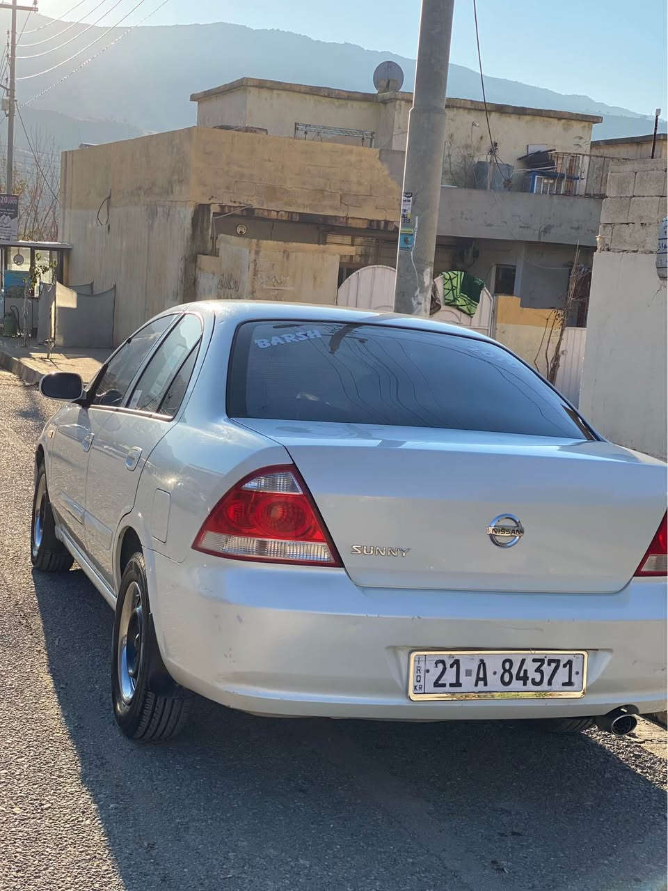 .                               بِسْمِ اللهِ الرَّحْمَنِ الرَّحِيْم
نیسان سەنی کۆری : مۆدێل 2010

سپی سەدەف گێڕ ئۆتۆماتیک ، ناو زەرد ، تەنها یەک دۆسەی بۆیاغە گێڕ و مەکینە و تەبرید و بەناوکردن و غرامە هەمووی بە شەرت 

☎️ *********** دخان, السليمانية
