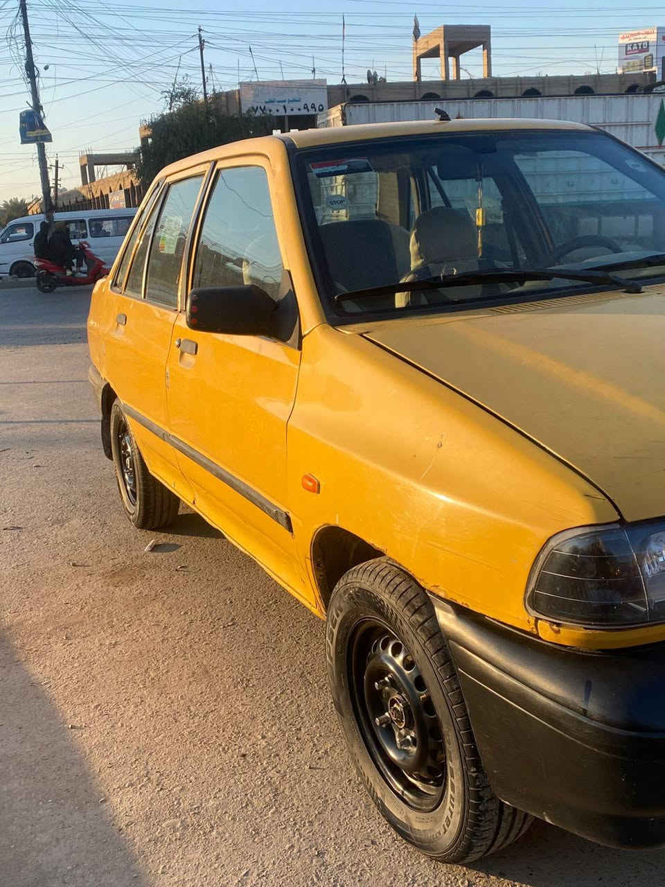 السلام عليكم 
سايبا 2015
مكاني العبيدي سعر 28 عليها غرامه 4 ينزلن من سعرها تصير 24
ترايك وين ميعجبك

السياره بيها ضربه بل جاملغ الخلفي ومسوينه نفسه 
سياره كير بل جيس 
مكينه بل جيس
كهربائيات كلها شغاله 
تدفئه تبريد بس غاز 
داخل جديد 
تكمه جام 
السياره سنويتها ضايعه 
وقدمت بلاغ وسويت فقدان بعد بس تروح للمرور تطلع ب اسمك كبل 
مكاتبه مروري اذا مو مروري منبيع 
سعرها 28 
عليها 4 اوراق غرامه بل شهر 50 تنطيهم 
يوكعن من سعرها 
يعني صافي 24 
سياره جاهزه مكاني بغداد العبيدي
للاستفسار ***********
***********
