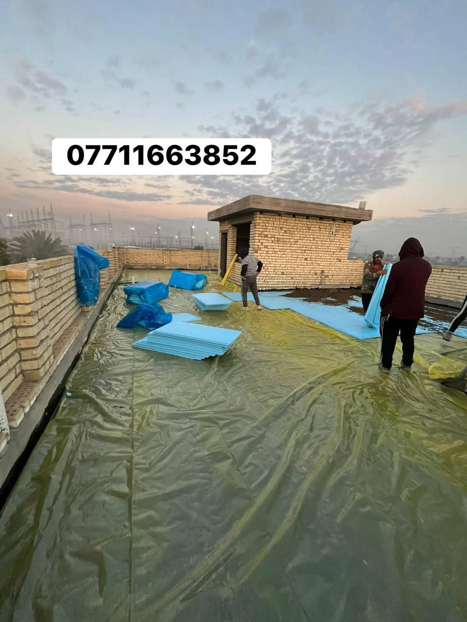 السلام عليكم
تطبيك السطوح بالاشتايكر وترميم السطوح القديمة  وأعادة الماستك وتزفيت السطوح عمل أو كرستة وعمل حسب طلب  شغل درجة اولى 

مراحل العمل 
فلانكوت
.زفت
نايلون زراعي
فلين او فوم  3 او 5.cm.حسب الطلب
زميج
شتايكر  درجة اولى
ماستك + كوي الداير.. للاستفسار  اتصل ***********📞
***********

ونعمل في (بغداد)
