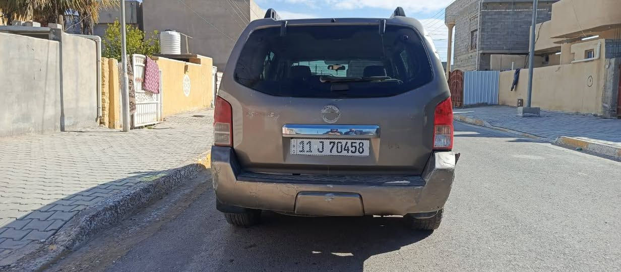 السلام عليكم نيسان بافنتر 2008 السياره وارد خليجي كير  ومكينه خير من الله رقم انكليزي شرط التحويل سعر السياره 70او بيهة مجال الطيبين مكان السياره بغداد الرقم *********** بي واتساب
