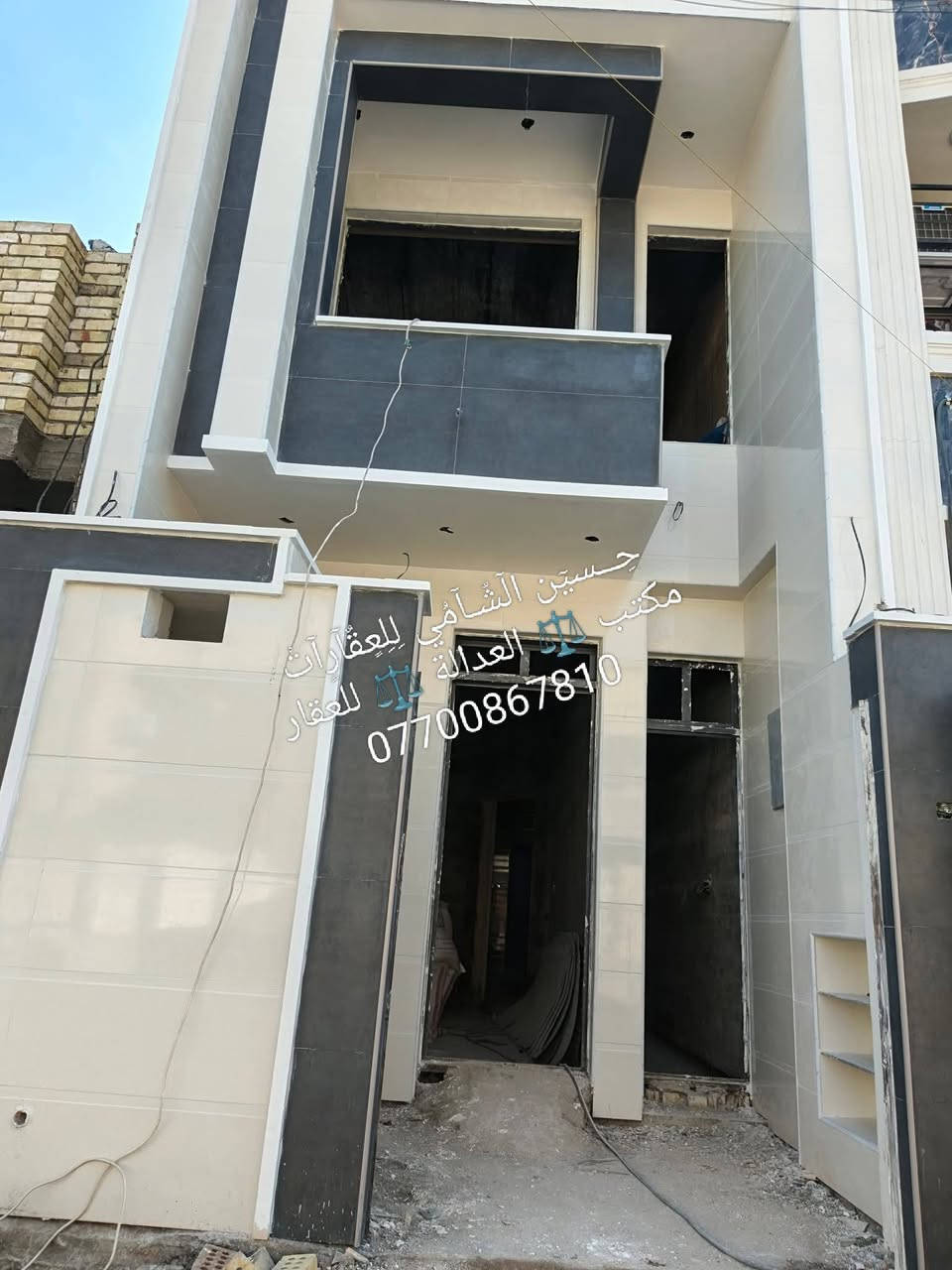 📌 مشتمل  للبيع 🏡
📌تسليم مفتاح🔐 مدخلين
📌مساحه 85م
📌ط1 كراج خدمات خارجيه واستقبال وحولي وغرفه وخدمات
📌ط2 غرفتين نوم  وخدمات وسطحين وبيتونه
📌 الرصيف 5م والشارع15م
📃✏️العنوان 📌 بغداد  الشعب حي التجار 🏡 

📌عنوان المكتب #مڪتبَ_آلُِعٍدِآلُِة_لُِلُِعٍقٌآرٍ 
 بٰٰيٰع&شراء&بٰٰناء&هدم&دور &تہٰصہٰميٰم &اشرافہٰ&تنـِفيـٍذ
📌🌐بغداد الشعب شارع الاسواق المركزية مجاور مسبح العدالة 🌐
📌للاستفسار اتصل ☎️ 📞 *********** ويوجد واتساب وماسنجر
حٍسين آلُِشُآمي لُِلُِعٍقٌآرٍآت🪐
إشارة الأصدقاء
