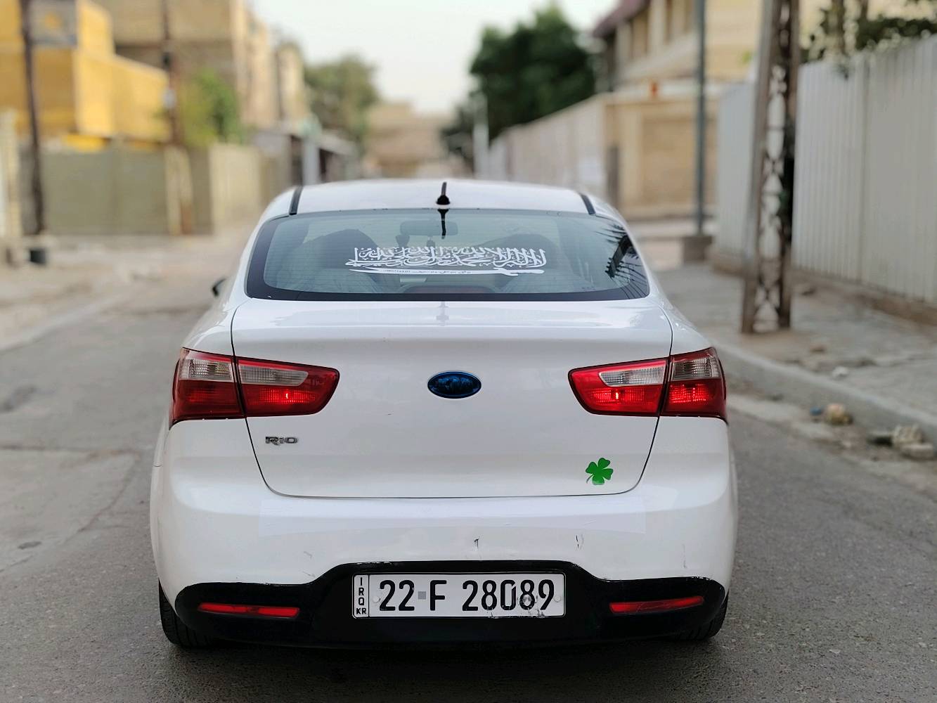 سلام عليكم 
كيا ريو 2012 خصوصي خليجي مرغوب محرك1600دوش مرغوب لاتنقيص ولا تبخير 
رقم اربيل  نكليزي 22 جديد سنوية لل2027 تحويل مباشر 
تخم تاير جديد تبريد شغال 
ملاحظة ( سياره بية رشات صبغ ) 
نص فول 
فول تحكمات استرين 
بلاتوث 
جام كهربائي 
داخل لوانين بيجي
محرك1600دوش 
شاير بلمري 
نظام ايكو 
مانع زلاق
تقليل وقود باقي بيه مواصفات 
العنوان بغداد الرصافة السعر 79 مناسب بية مجال البسيط 
رقم هاتف ***********