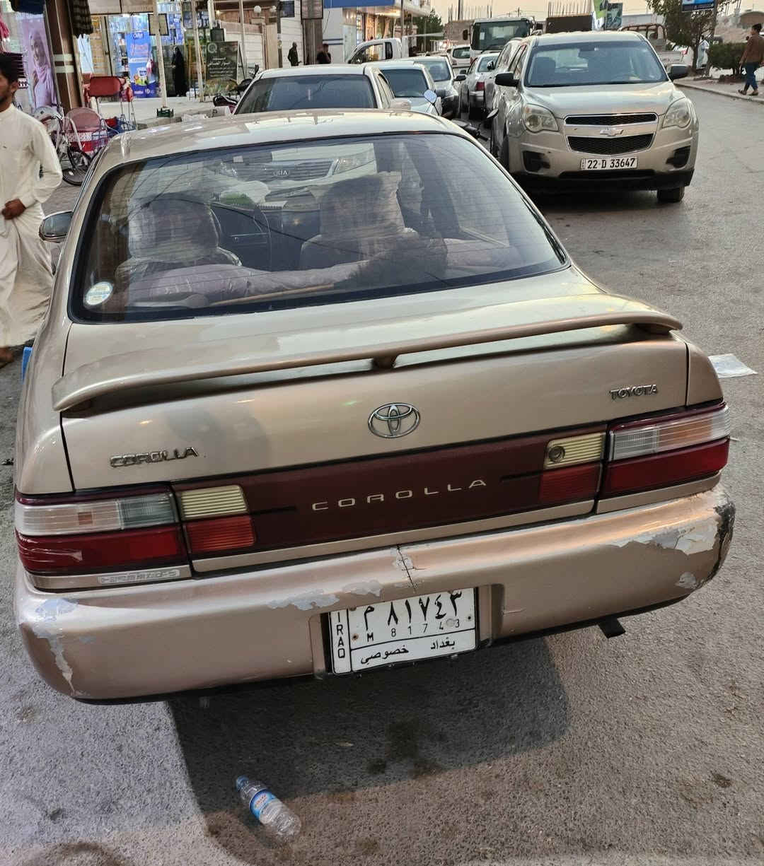 كورلا للبيع ١٩٩٤  
سنويه ساقطه وراعيه موجود باي وقت يداور 
 مكينه شرط لا تنقيص ولا تبخير . 
دواخل مدوشمه 
مصبوغه اثر جراد 
مكفوله من الضربه القويه 
السعر النهائي   49 

مكاني نجف ( طريق نجف كربلاء  عمود ٤٨٨) 

الرقم ***********
