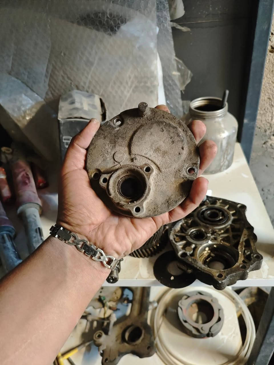 سلام عليكم اخوتي للبيع والسعر جوه السوك ومتوفر توصيل
كرنك ماركة حسين سهم مستعمل مدة 3 ايام
اكسل كامل سكنس فحل
سلف سكنس فحل
جامه صد الهواء سكنس فحل
اصابع بريك
بك لايت اصلي ياماها سكنس فحل
صفاكات كلج خلفي اصلي
*********** واتس اب
