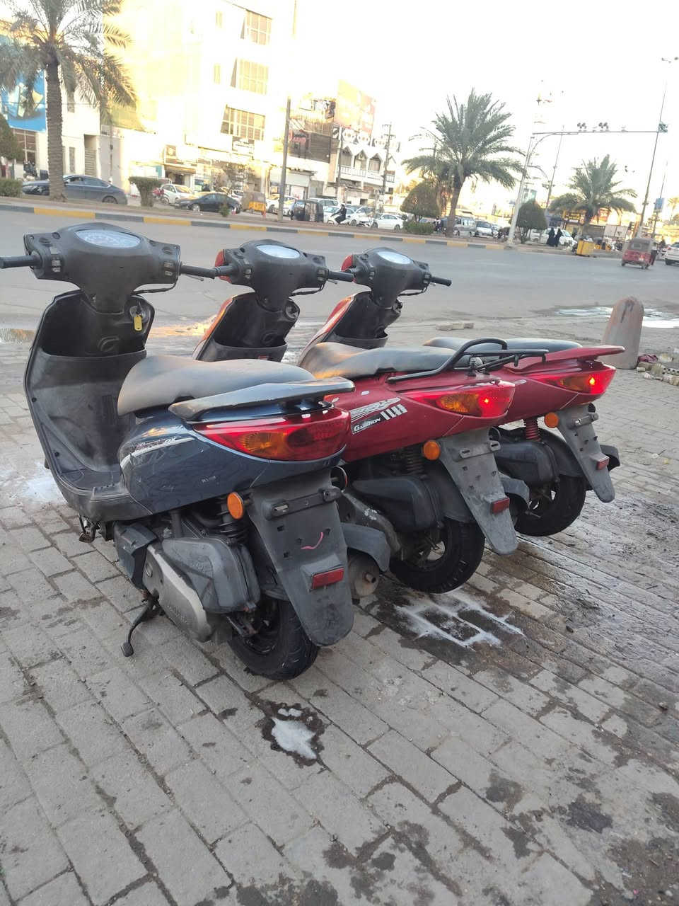 سلام عليكم دراجات رمبه وكفاله عامه مكاني بغداد داخل قطاع 19 مقابل شركه الوسيط رقمي ***********
