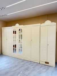 نجارة عراقية • ٨ قطع • سرير ٢٠٠×١٥٠
