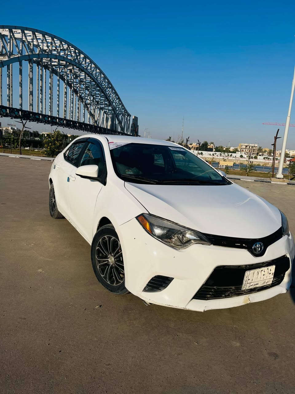 كورلا 2015 وراد امريكي
رقم ذي قار تحويل مباشر  بسمي السياره رقم الانكليزي موجود بلمرور بس باقي بس استلام 
السونار موجود بلمنشور اخر صوره
مواصفات 
شاشة .. كاميرا ..ويل كب كروب ..تحكم كامل ..محرك 1800
السعر 110 بيها مجال قليل 
السيارة جاهزةوكير ومحرك مكفول 
تبريد ثلج..
بيها تبديل بنيد وجاملغ نفس اللون بدون صبغ..
ولحداديه شويه تعبانه+
العنوان الناصرية مركز 
***********
