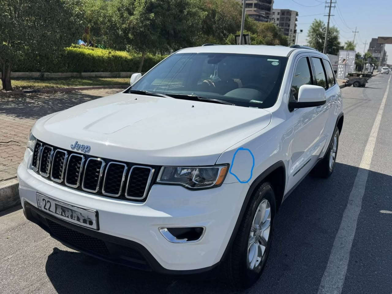 Jeep grand cherokee 2021 
Laredo
٦ پستۆن گێر و مەکینە کەپس
سەنەوی و رەقەم نوێیە
کلین بێ بۆیاخ تەنها ئەو شوێنەی دیاری کراوە PDR
بێ ناوگرتن بێ ئەرباگ 
200 هەزار کیلۆمەتر رۆشتووە
بەناو خۆمانە بەناوکردن بەشەرت
رەقەم هەولێر
سندوق شەفت 
شەغال بەسمە و سویج بەسمە 
زۆر مواسەفاتی تر 
نرخ 252$
*********** أربيل, العراق
