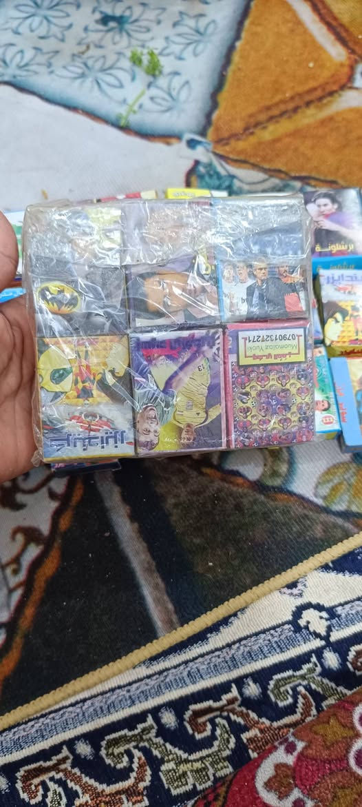 عندي هاي علب الصور منوعة الي تخدمة ينطي سعر وتوصيل موجود 48 باكيت منوع


**إذا كنت صاحب هذا الإعلان وتريد حذفه لأي سبب، رجاءا أرسل رسالة إلى الدعم الفني**