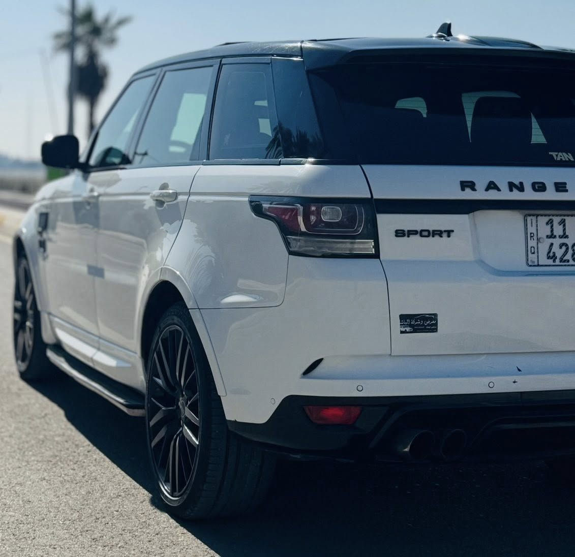 السلام عليكم 
رانج 2015 سبورت 6 سلندر
السعر /288 قابل للتفاوض
عليها كت svr يعني صبغ جامرلغات والبنيد مفتوح فقط
للبيع او المراوس حسب القناعة 
السيارة جديدة بمعنى الكلمة
ومتعوب عليها مكينة وكير وصدر وجكات شرط الفحص
بسمي تريد تحويل تريد وكالة 
مكانها ديالى بعقوبة 
للأستفسار ***********
