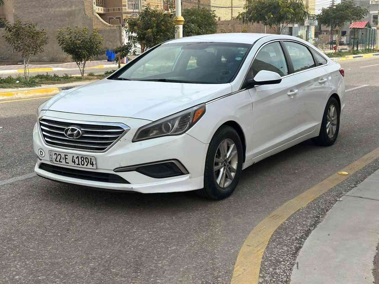 سوناته 2016 السعر 114بيه بنيد صبغ بدون ضربه ليبل واحد سياره مكينه 2400مامفتوحه تحكم ستيرن جهتين كامره دوره حساسات تبريد ثلج سياره جاهزه اينقص مابيه سنويه او هزه جدد للستفسار ***********مكان سياره كربلاء كربلاء, العراق
