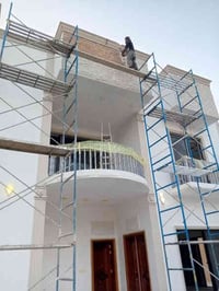 صباغ مصري • واجهات وشبابيك • كربلاء