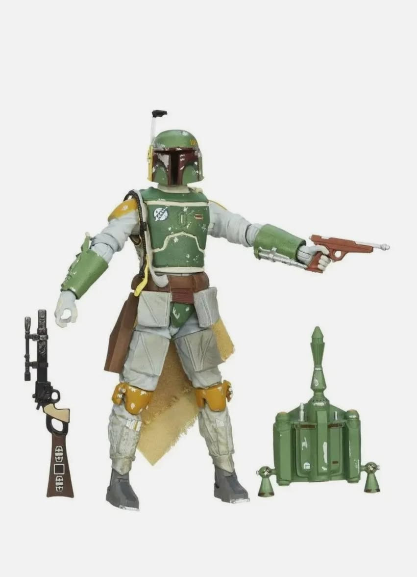 شخصية بوبا فيت (Boba Fett) من سلسلة "حرب النجوم" (Star Wars) ضمن مجموعة "ذا بلاك سيريس" (The Black Series) من إنتاج شركة هاسبرو (Hasbro)


**إذا كنت صاحب هذا الإعلان وتريد حذفه لأي سبب، رجاءا أرسل رسالة إلى الدعم الفني**