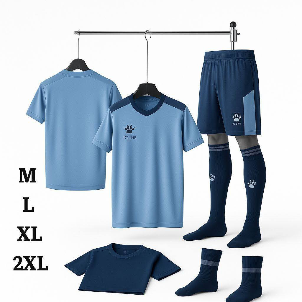 السلام عليكم يتوفر تجهيز فرق شعبيه باصدارات شركات كيلمي واديدادس باعلى جودة التايلندي المثقب
للاستفسار الاتصال واتساب : ***********
التوصيل يتوفر لكل انحاء العراق 
يوجد تجهيز لاصحاب الكميات
