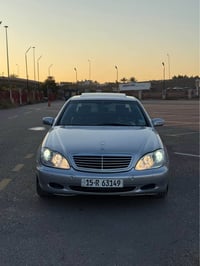 مرسيدس غواصه s320 موديل 2000 باب قصير محرك V6 سته سلندر بلادي اللون سل...