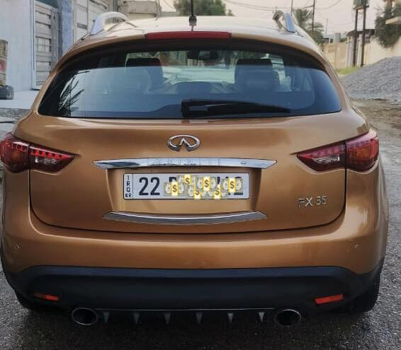 موديل 2009 infiniti fx35 
خليجي فول مواصفات سيارة جديدة قطعة وحده فقط صبغ وشبر بارد مابيها اي نقص من منضومة بانزين وتخم تاير باتري ايضا جديد صدر قبل اسبوع جديد نفض كامل 
سعر 125$بيها مجال للطيبين سيارة باسمي 

وتساب او اتصال ‭+964 776 956 4496‬
خاص ايضا


**إذا كنت صاحب هذا الإعلان وتريد حذفه لأي سبب، رجاءا أرسل رسالة إلى الدعم الفني**