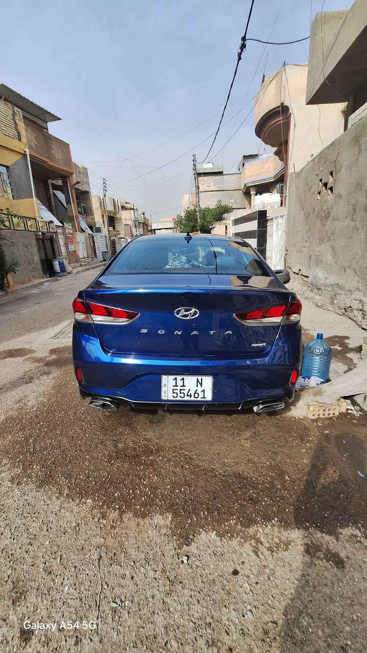 سوناتا 
موديل 2018 وارد امريكي
كامرة خلفية
فتحة سقف 
كشنات جلد تحكم كهربائي تدفئة
سبورت
فول مواصفات 
تحكمات
شفتات ستيرن 
شاشة ابل كار بلاي واندرويد اوتو
محرك 2400 GDI
حادثها جاملغ امامي والبنيد مرشوش ? سونار موجود بلمنشور
ماشيه 97 الف ميل
السعر127 $

رقم التواصل ***********
مكاني بغداد الحرية
