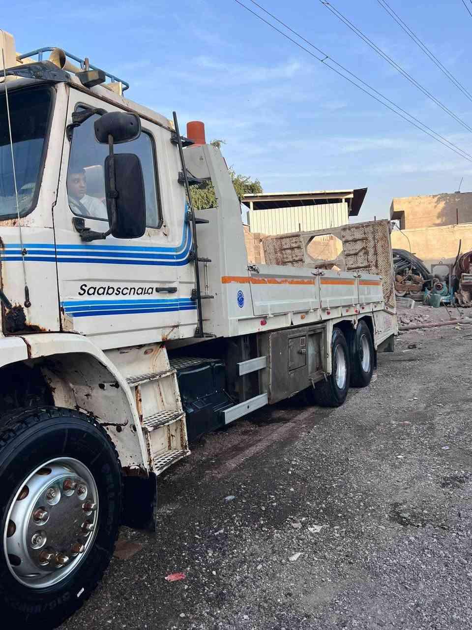 سلام عليكم سكانية صطحيه لبيع 113مديل (91) مكينه13 /26/لا صرف ولا بخار كير 5/5مجموعه مان نص جيف رقم بصره الماني تحويل تخم تاير 22 مكان بغداد سياره مسجله بل سنويه قلاب رقم ***********
