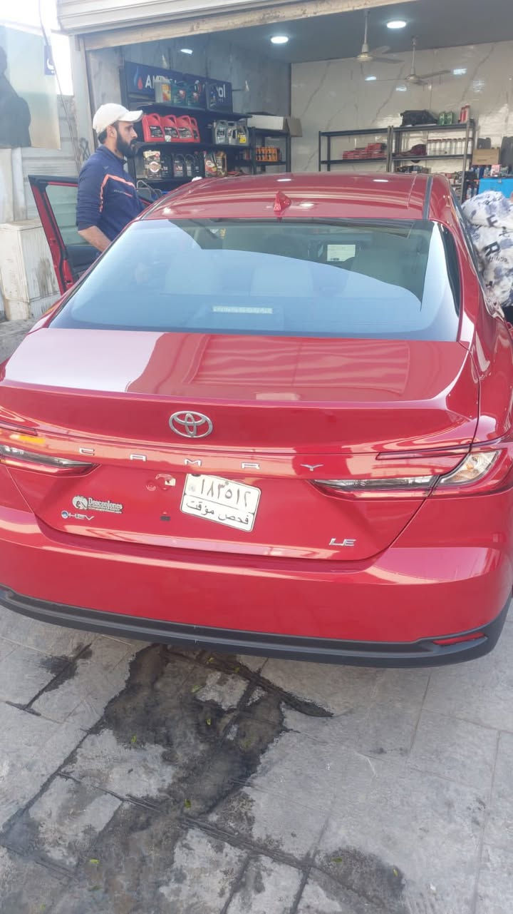 TOYOTA CAMRY 2025 LE
ماشيه 9000 ميل 
رادار امامي 
حساسات 
تحديد مسار
تبديل دعاميه امامي فقط
السعر23000
وبيها مجال بسيط 
للاستفسار
***********
