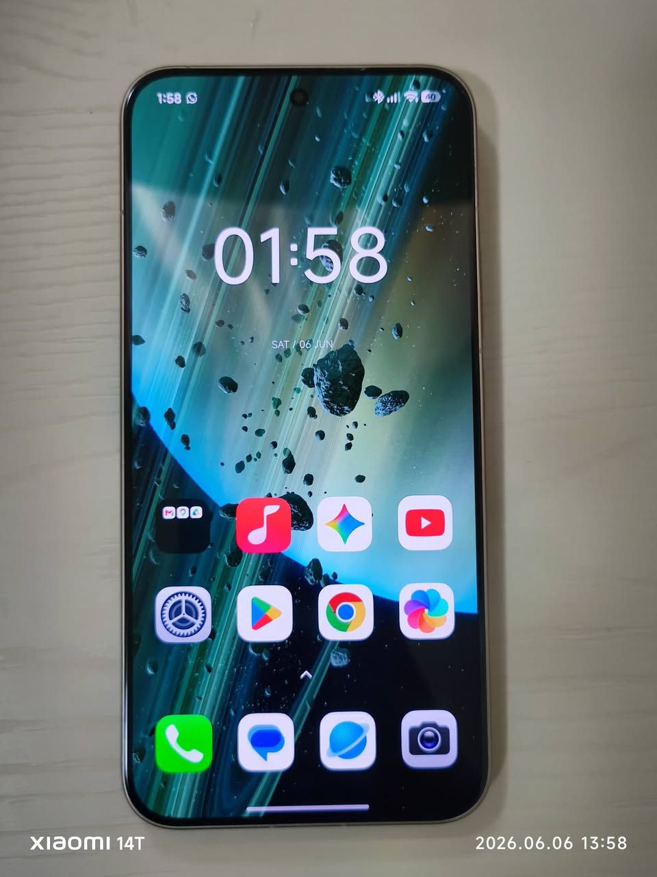 شاومي 15T Pro ذاكرة 1 تيرا مع باند شاومي 9 هدية
ذاكرة 1 تيرا
بطارية 97%
مشحون 235 مرة
سعره 850 الف قفل
مكاني الدورة، جيب فلوسك وتعال افحص ، وخذ


**إذا كنت صاحب هذا الإعلان وتريد حذفه لأي سبب، رجاءا أرسل رسالة إلى الدعم الفني**