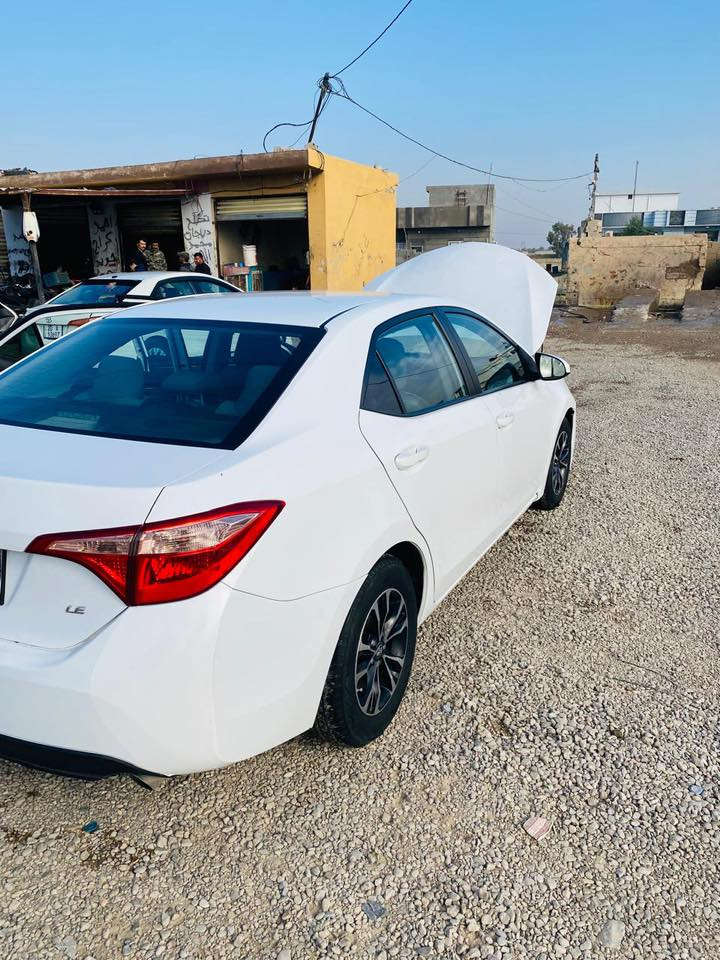 السلام عليكم ورحمة الله
تيوتا كورلا للبيع مديل  2019 
مواصفات Le وارد أمريكي   ماشيه 47  
جاهزه من كلشي كير مكينه وضع الشركه  
صدر وتايرات جديده ويل كب 
تبريد تدفئه كله شغال 
لسياره بسمي شرط التحويل 
رقم بغداد دولي سنويه 2030 
السعر. 140  وبيها مجال 
مرفوقه الصور السياره والسونار 
اقره المنشور زين وشوف السونار زين وقتنع 
له اتخابر رجاءً لموشراي لا يتصل  ***********
المكان ديالى بعقوبة
