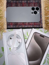 آيفون ١٥ برو ماكس • ٢٥٦ • بطارية ٨٥٪