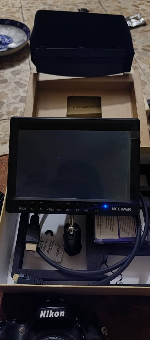 سلام. عليكم عندي شاشه عرض هاي تشتغل على نيكون تربط HD وياه جميع ملحقات بطاريه. و كيبل و تثبيت شاشه على كامره سعره 100الف بيه مجال شي قليل كلش. يريده يدخل خاص مكاني مدينه الصدر لا يوجد توصيل 🔥


**إذا كنت صاحب هذا الإعلان وتريد حذفه لأي سبب، رجاءا أرسل رسالة إلى الدعم الفني**