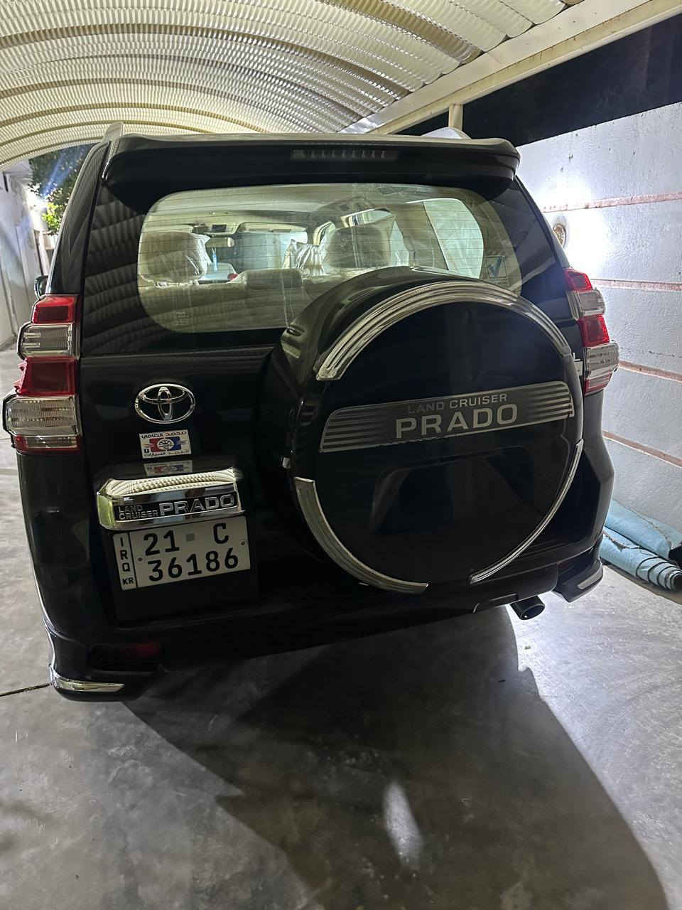 تويتا لاندكروز برادو 2017
سيارة جديدة جدا وكاله ساز
المسافه المقطوعه ١٤٠ الف كم
محرك كير واير بشرط مامفتوح 
سيارة حيل نظيفة كلشي عل بلاد جديد 
سنوية هزة كلشي جديد مدفوع لـ
باسمي السنوية بشرط تحويل وغرامـة
سيارة مابيـها دينار مصرف كامل من كل نواحي
رقم صاحب سيارة ***********
