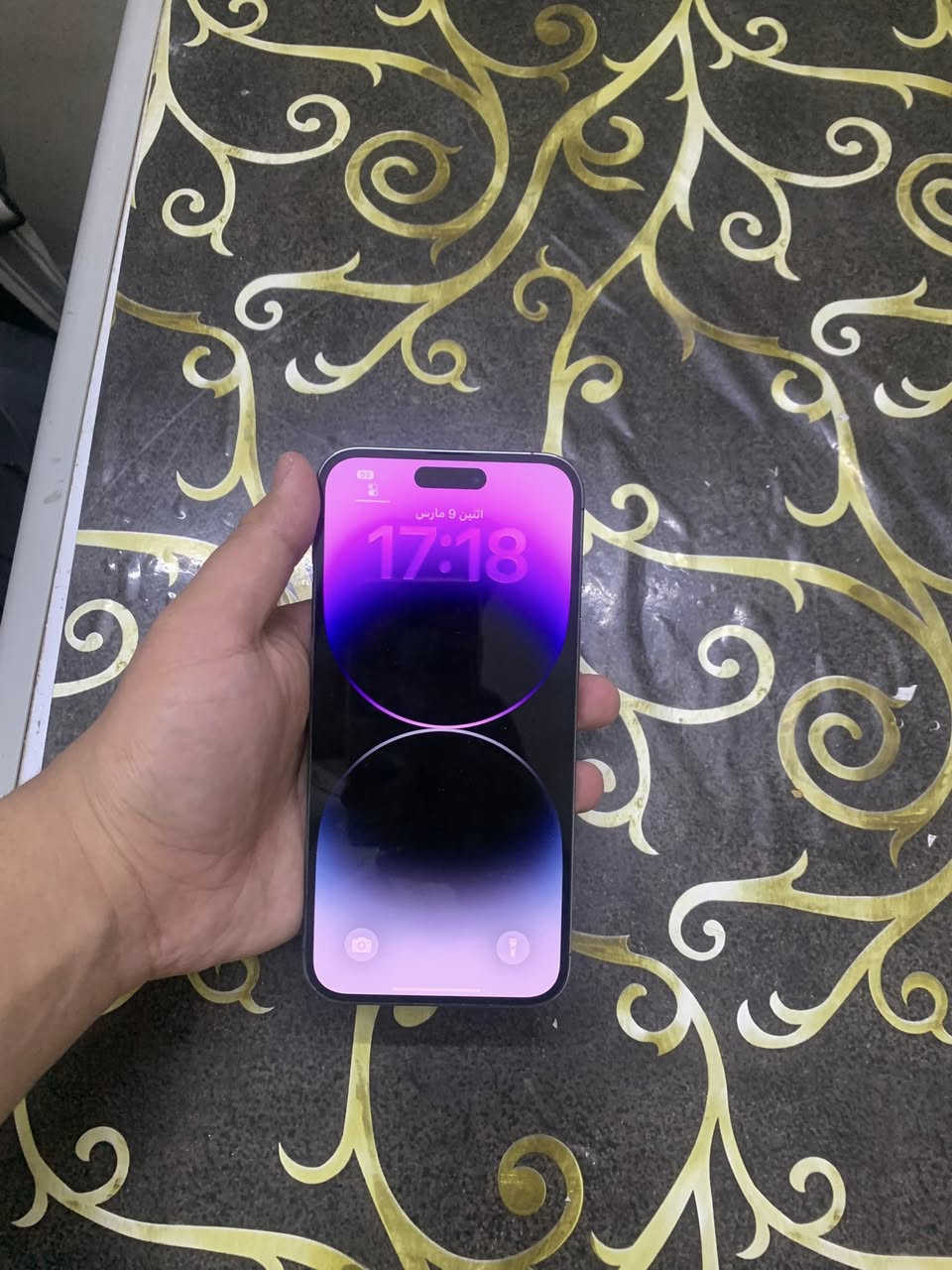 السلام عليكم
ايفون 14 برو ماكس بنفسجي
نظافة 100‎%‎
ذاكرة 128 
بطارية 93
السعر 750 الف قفل 
مكاني بغداد الشعب الثعالبه
***********
