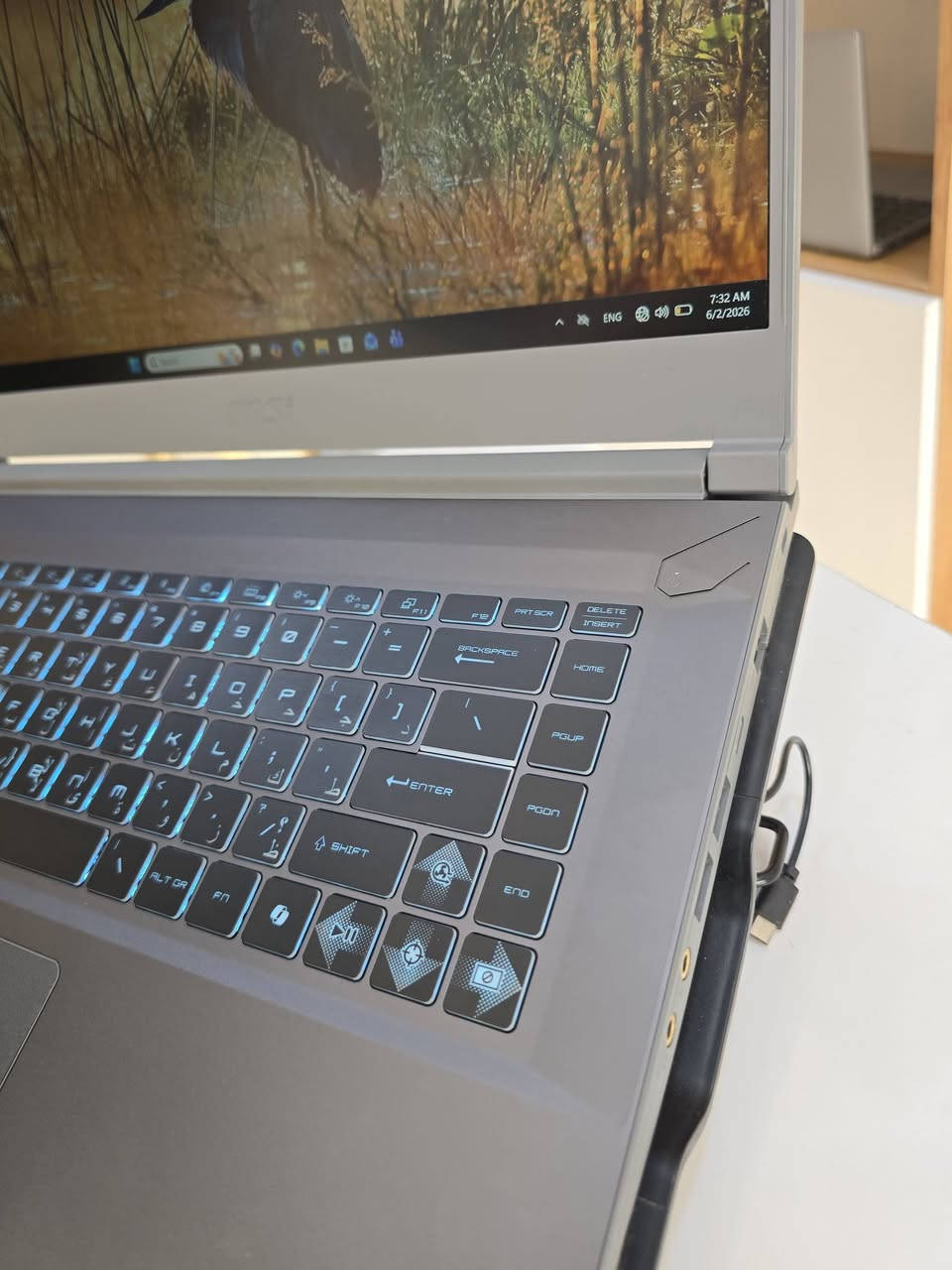 🔥 MSI Thin 15 B13VF
لابتوب مستخدم قليل جدا نظافه ١٠٠% اخو الجديد نسبة البطاريه ٩٩%

💻 المواصفات:
• المعالج: Intel Core i5-13420H الجيل 13
• الرام: 16GB
• الهارد: 512GB SSD
• الشاشة: 15.6" FHD IPS (1920×1080) 144Hz Anti-Glare
• كارت الشاشة: NVIDIA RTX 4060 8GB
عنواني بغداد وموجود توصيل


**إذا كنت صاحب هذا الإعلان وتريد حذفه لأي سبب، رجاءا أرسل رسالة إلى الدعم الفني**