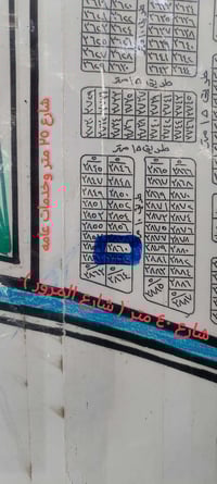 للبيع قطعه ٣٠٠ متر منطقة الحرس مربع ال ٣٠٠٠ ثالث قطعه عن شارع المرور ش...