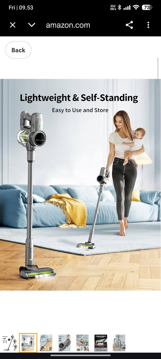 مكنسة شحن ماركة Kalado مستخدمه نظيفة جاية بدون ملحقات فقط شاحنة وياها .... تواصل خاص او واتساب ***********
