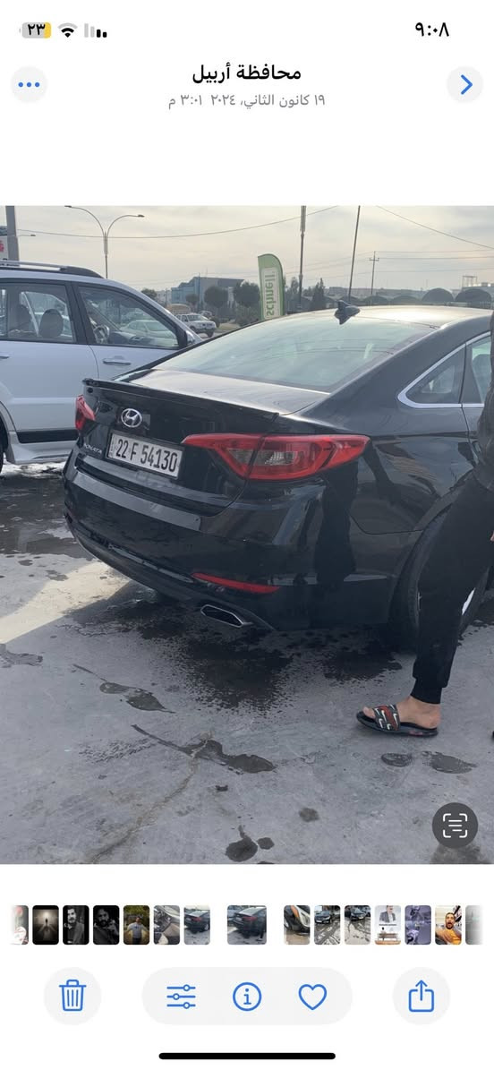 سوناتا موديل ٢٠١٧ محرك ٢٤٠٠ gdi  ماشيه ١٢٠ الف وارد امريكي ضربته جاملغ ايسر مبدل وبند على بارد وجاملغ خلفي محرك مجفت سياره شماليه السعز ١٠٠ ورقه 
بغداد 
*********** واتس اب
