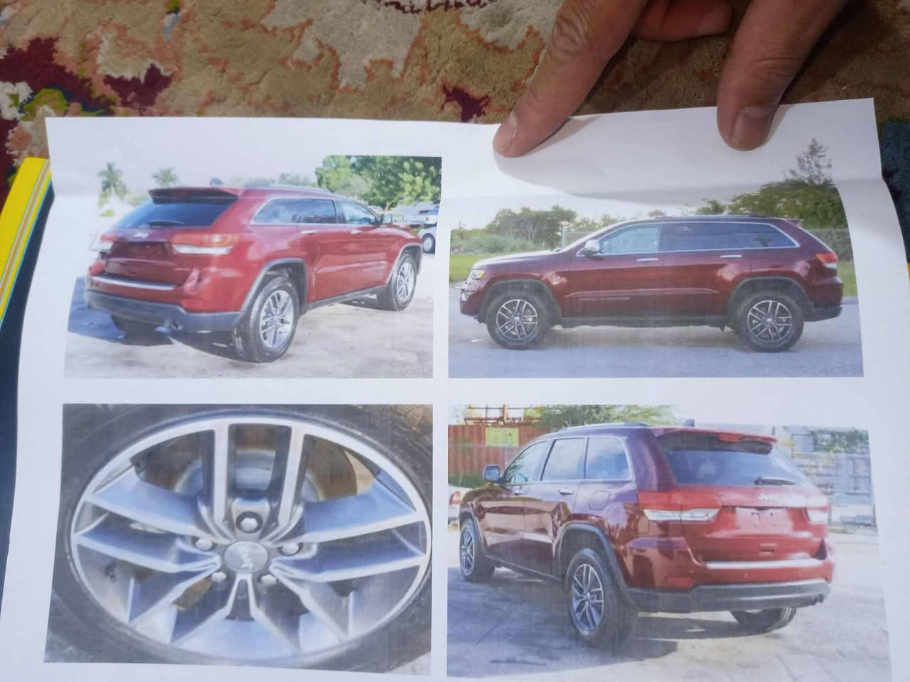 السلام عليكم جيب 2017 لمدد حادثها فقط دعاميه بدون صبغ رقم بغداد السيارة موجودة بكربلاء السعر 230 ورقة وبيها مجال ***********
