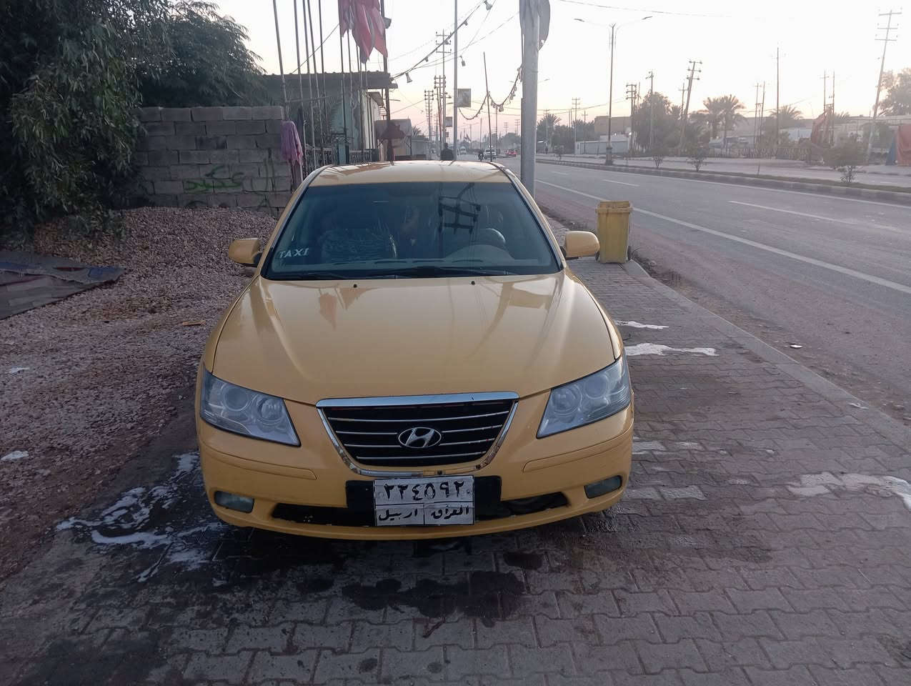 سوناتا اصفر خصوصي رقم اربيل للبيع او المراوس حسب القناعه 
وارد كوري موديل ٢٠٠٩
حجم المحرك خطين ٢٠٠٠
بيه شبر يم قبق البانزين دحجه خارجيه فقط بل كشر كفاله دواخل 
كير محرك حداديه كله جديد تبريد شغال شاشه لايتات  زنون كهرائيات كله شغاله
السعر ٧٥ وبيه حك الجيه 
الموقع النجف المشخاب 
رقم التلفون ***********
