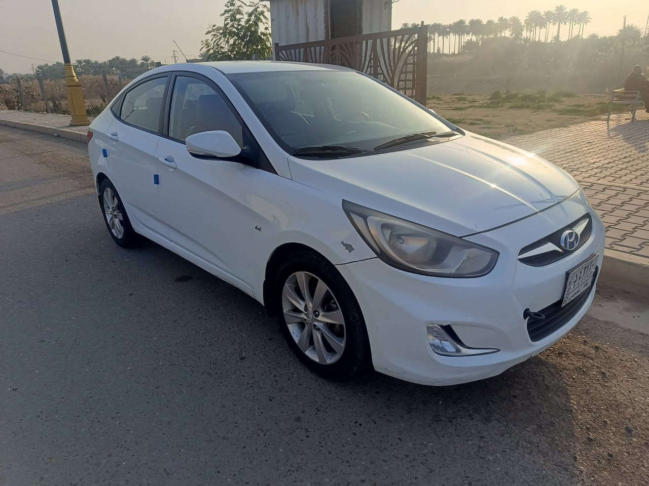 اكسنت موديل 2011 خليجي رقم بغداد محرك 1600دوش
مكفولة من الصبغ مكان السيارة صلاح الدين الضلوعيه ***********
