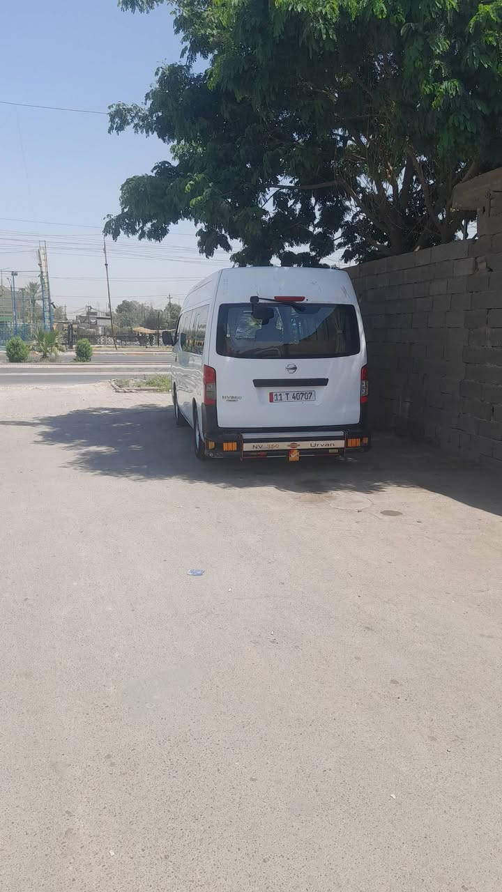 نيسان أورفان عاليه مديل 16
سياره خير من الله  كلشي موضح بل فيديو السعر 215وبيه مجال رقم صاحب سياره *********** إني مكلف بل نشر
