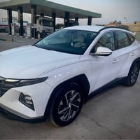 ورحمه الله   سياره توسان 2022 ابيض خليجي  - 4 سلندر  حادث انقلاب سياره...