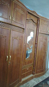 غرفة نوم • خشب • نجارة