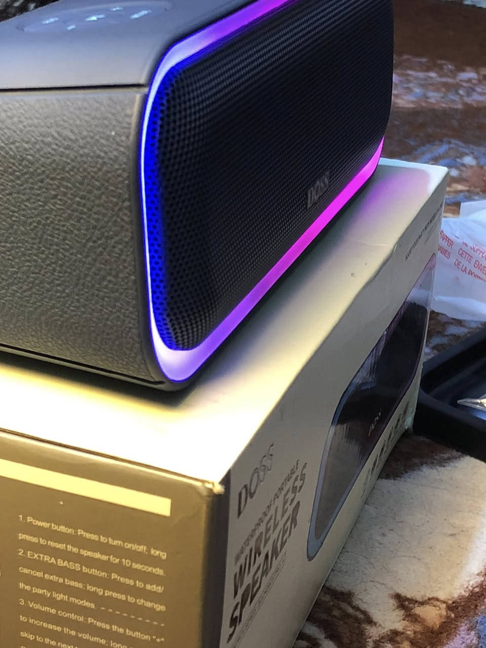 سلام عليكم .متوفر سبيكر ماركة DOSS زيرو بعدة قطعة كلش مخيفة من ناحية صوت ستريو ونقي للحجز على الخاص 🔥


**إذا كنت صاحب هذا الإعلان وتريد حذفه لأي سبب، رجاءا أرسل رسالة إلى الدعم الفني**