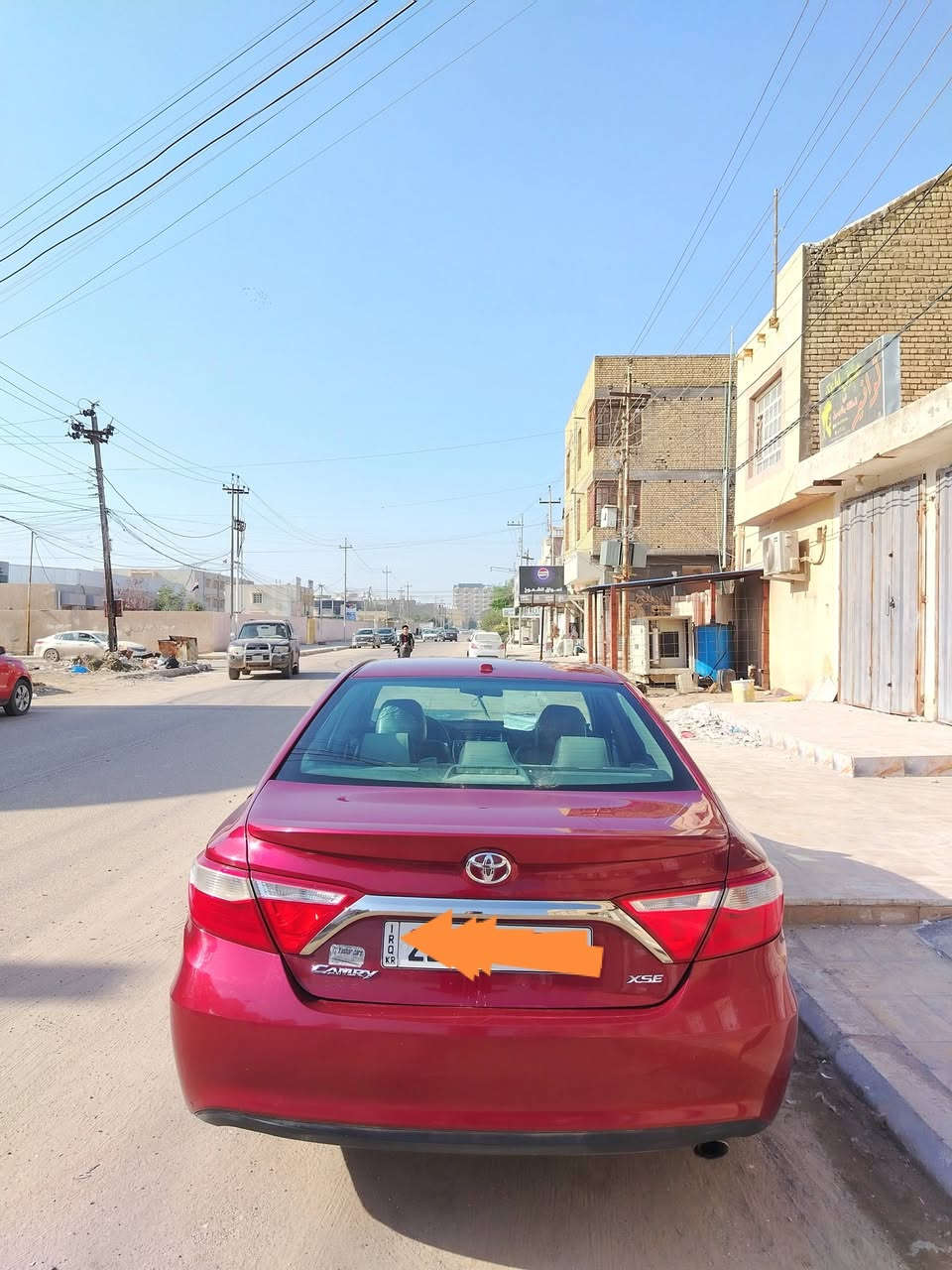 كامري 2017. للبيع
فئة XSE. 
محرك DUAL VVT-i. 
نظام التحكم الديناميكي في السرعة (DRCC) مع تنبيه حركة السيارة. 
مفتاح إعادة ضبط نظام مراقبة ضغط الإطارات (TPMS). 
تحذير نظام ما قبل الاصطدام.
نظام شحن لا سلكي 
مبدل مدكر ثنين + بنيد. 
صبغ حزام فقط.
سنويه تنتهي 28 
السعر 160 .
***********
