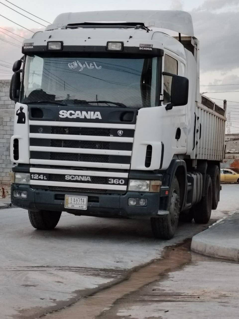 سكانيا للبيع
موديل 2000
بم ونوزل
كير900
بودي قيدار
رقم نينوى
حصة كاز

للتواصل
***********

