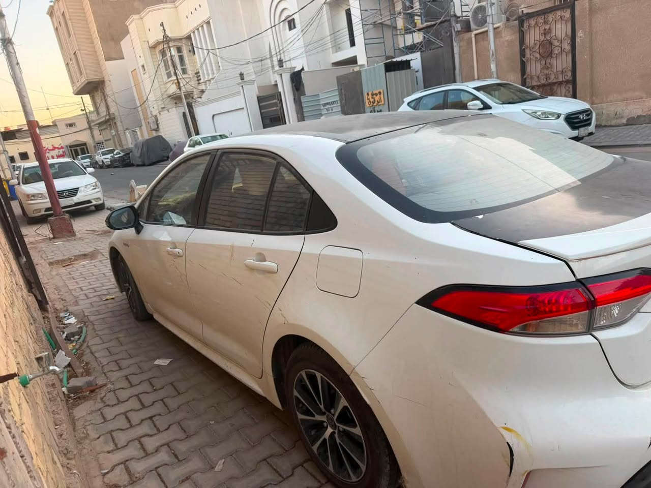 سلام عليكم
كورلا هايبرد خليجي موديل 2024 السياره  بيه دحجات 
السياره ماشيه 50  الف استخدام شخصي ب اسمي 

مكان السياره نجف 

***********
