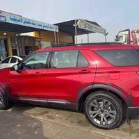 فورد اكسبلورر مديل 24 امريكي  حادثها جاملغ امامي فقط بدون دواخل سياره ...