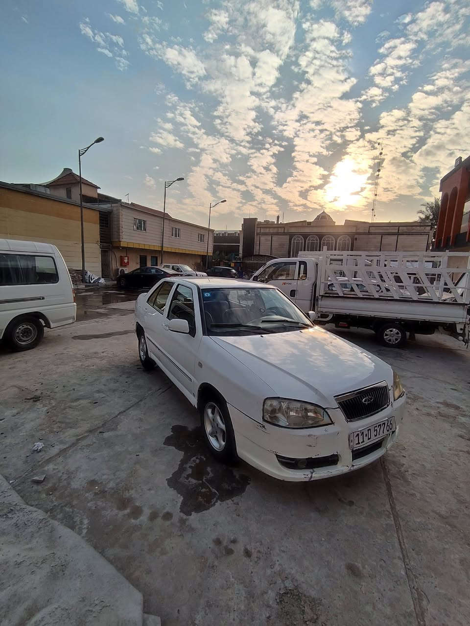 السلام عليكم شيري كوين 2009 كير مكينه ابلادي خير من الله تبريد شغال سياره بدون ضربه تحويل ثاني يوم بسمي الاستفسار اتصل *********** السعر 32 وبيه مجال بسيط مكان السياره بغداد
