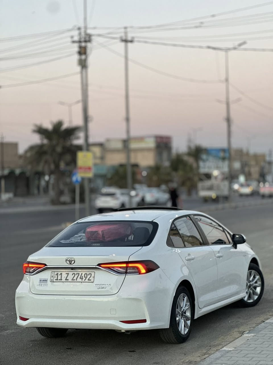 السلام عليكم اخوتي
كورلا مديل 24 ماشيه 28 الف فقط 
السياره رقم بغداد بأسمي مداور ثاني يوم
السياره كفاله عدا 4 اصابع بجاملغ الامام بارد bdr 
السياره فول مواصفات داخل  جلد 
ومواصفاتها معروفه بــــ؏ـــد فول عدا الكشن الكهرباء 
السعر  ب147  وبيها مجال للشراي وتامرون امر متغلى عليكم 
مكاني بنجف _ الكوفه 
***********
