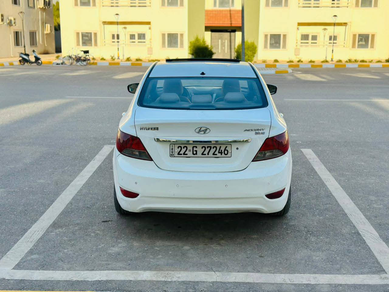 السلام عليكم
اكسنت للبيع موديل ٢٠١٢  السونار مرفق السعر 96ورقه 

فول مواصفات ***********

كابون بانزين ***********

سنوية جديدة

بيه رش باب ودوسه ويم الرقم الخلفي بدون حادث 

مواصفات 

شاشة مع تحكم شاشة 

تحكمات ستيرن 

محرك ١٦ 

فتحه سقف

حاكية 

كير توماتيك 

تخم حداده جديد

العنوان بغداد مجمع ريحانة
